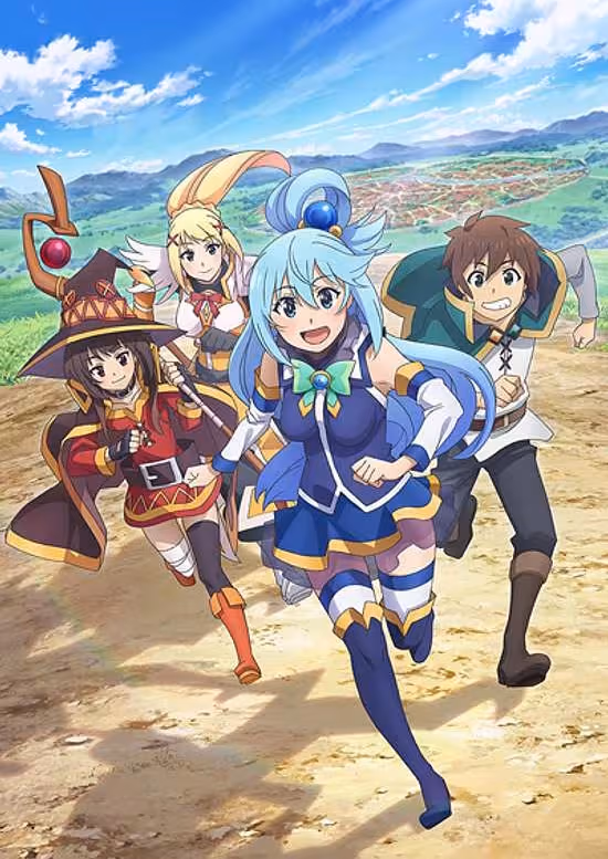 Kono Subarashii Sekai ni Shukufuku wo! 3 poster