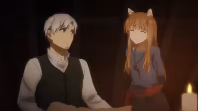 Ookami to Koushinryou: Merchant Meets the Wise Wolf – Episode 4: Yumemigachi na Shounin to Tsukiakari no Wakare 