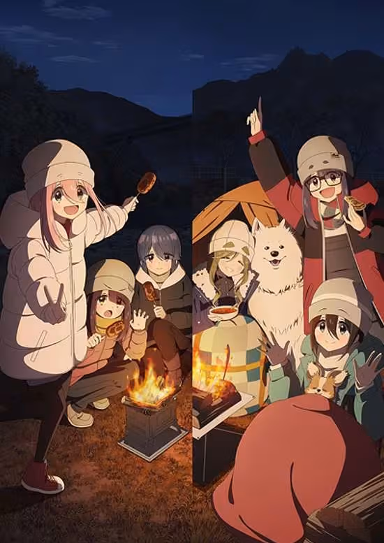 Yuru Camp△ Season 3 poster