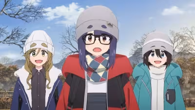 Yuru Camp△ Season 3 – Episode 7: Hora ka Honma ka Kaisou Camp 