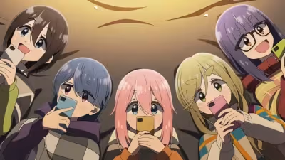 Yuru Camp△ Season 3 – Episode 12: 4-gatsu 2-ka, Hanami Camp 