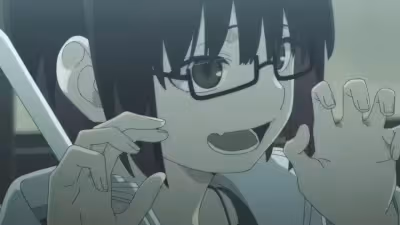 Kaii to Otome to Kamikakushi – Episode 5: Shitagi to Okashi to Akai Fuku 