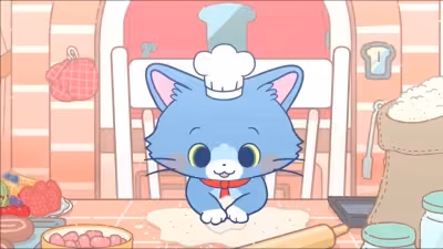 Tom to Jerry Gokko – Episode 3: (ふわふわ！ベーカリー) 