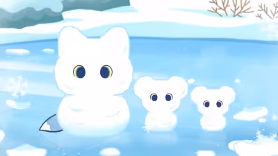 Tom to Jerry Gokko – Episode 15: (ゆきあそび) 