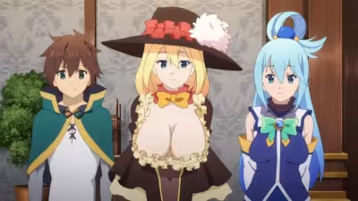 Kono Subarashii Sekai ni Shukufuku wo! 2 – Episode 4: Kono Kizoku no Reijou ni Ryouen wo! 
