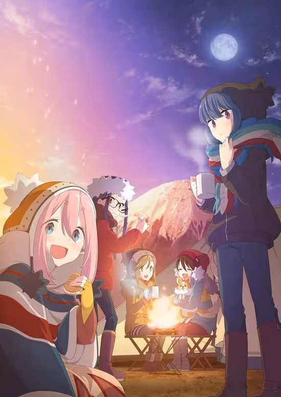 Yuru Camp△ poster