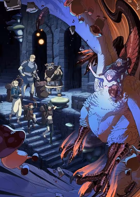 Dungeon Meshi Season 2 poster