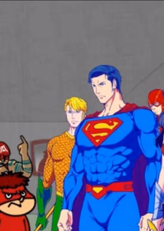 DC Super Heroes vs Taka no Tsumedan Promotion Eizou