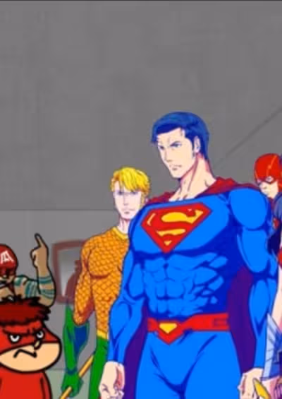 DC Super Heroes vs Taka no Tsumedan Promotion Eizou