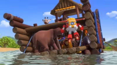 Chuldong! Super Wings 3 – Episode 20: Backpack for Baraka