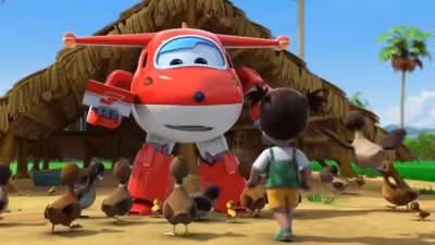 Chuldong! Super Wings 5 – Episode 9: Duck Drama