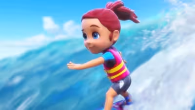 Chuldong! Super Wings 8 – Episode 12: Shark Surf Surprise