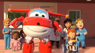 Chuldong! Super Wings 9 – Episode 4: Roy the Space Train
