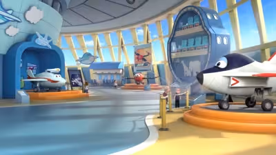 Chuldong! Super Wings 9 – Episode 12: Underground Ball Bandits