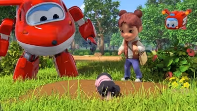 Chuldong! Super Wings 9 – Episode 13: Jimbo`s Retirement Party 1