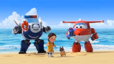 Chuldong! Super Wings 9 – Episode 15: Prehistoric Rescue Team Reports