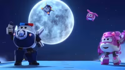 Chuldong! Super Wings 9 – Episode 19: Problems in Dino World