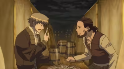 Ookami to Koushinryou II – Episode 4: Ookami to Asajie no Matsuro 