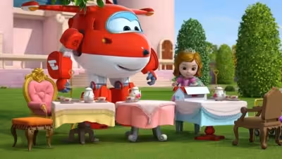 Chuldong! Super Wings – Episode 4: Puppies for a Princess