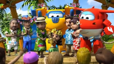 Chuldong! Super Wings – Episode 5: Aloha Adventure