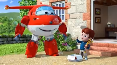 Chuldong! Super Wings – Episode 10: Bubble Trouble