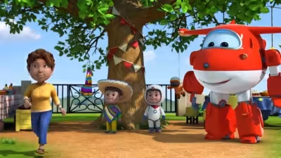 Chuldong! Super Wings – Episode 24: Fiesta Fiesta