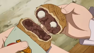 Fushigi Dagashiya: Zenitendou – Episode 141: 六条教授の新発明