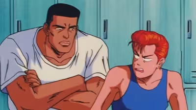 Slam Dunk – Episode 13: Souhoku tai Ryounan, Moeru Captain! 