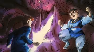 Yuu☆Yuu☆Hakusho – Episode 11: Yuusuke Kurusen! Kizudarake Hangeki 