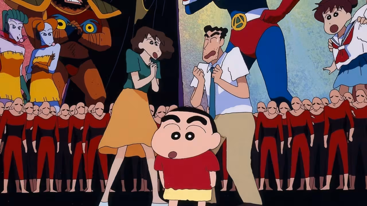 Crayon Shin-chan Movie 01: Action Kamen vs. Haigure Maou