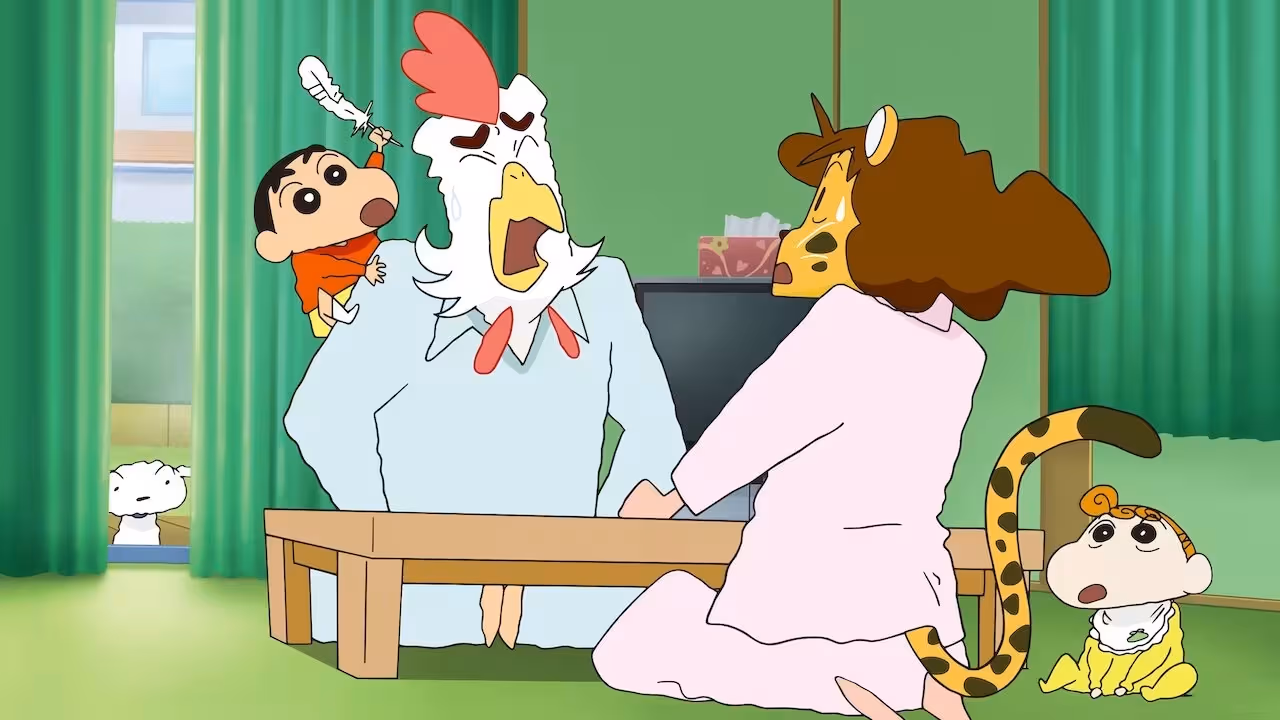 Crayon Shin-chan Movie 17: Otakebe! Kasukabe Yasei Oukoku