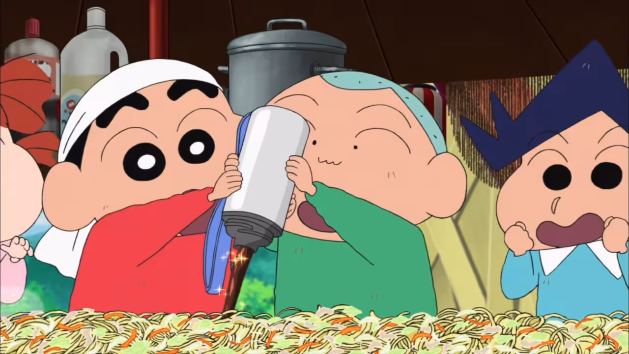 Crayon Shin-chan Movie 21: Bakauma! B-Kyuu Gourmet Survival Battle!!