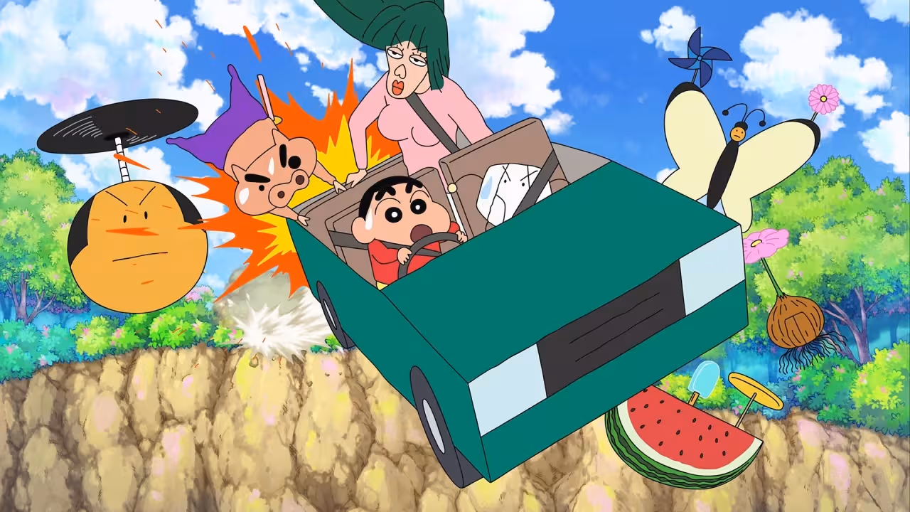 Crayon Shin-chan Movie 28: Gekitotsu! Rakuga Kingdom to Hobo Yonin no Yuusha