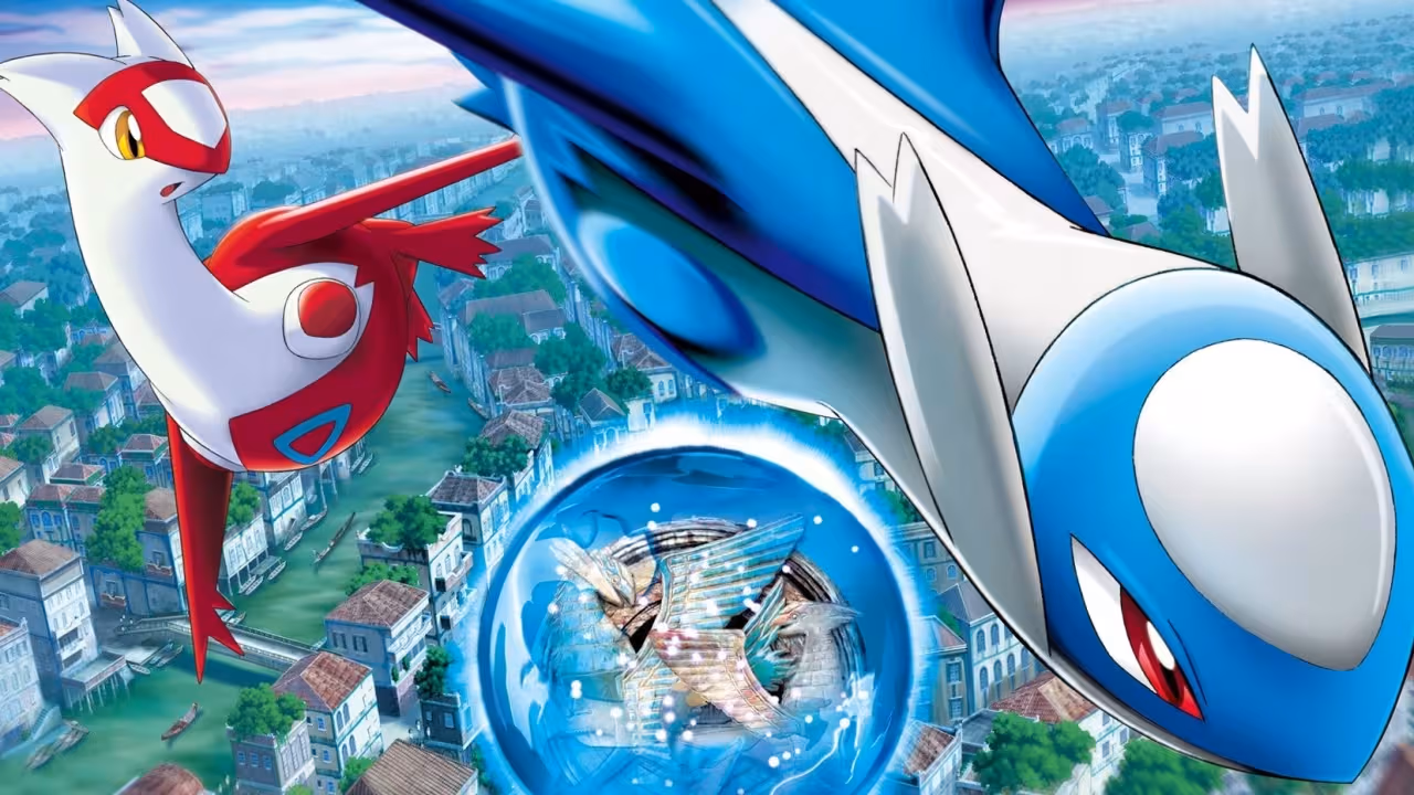 Pokemon Movie 05: Mizu no Miyako no Mamorigami Latias to Latios
